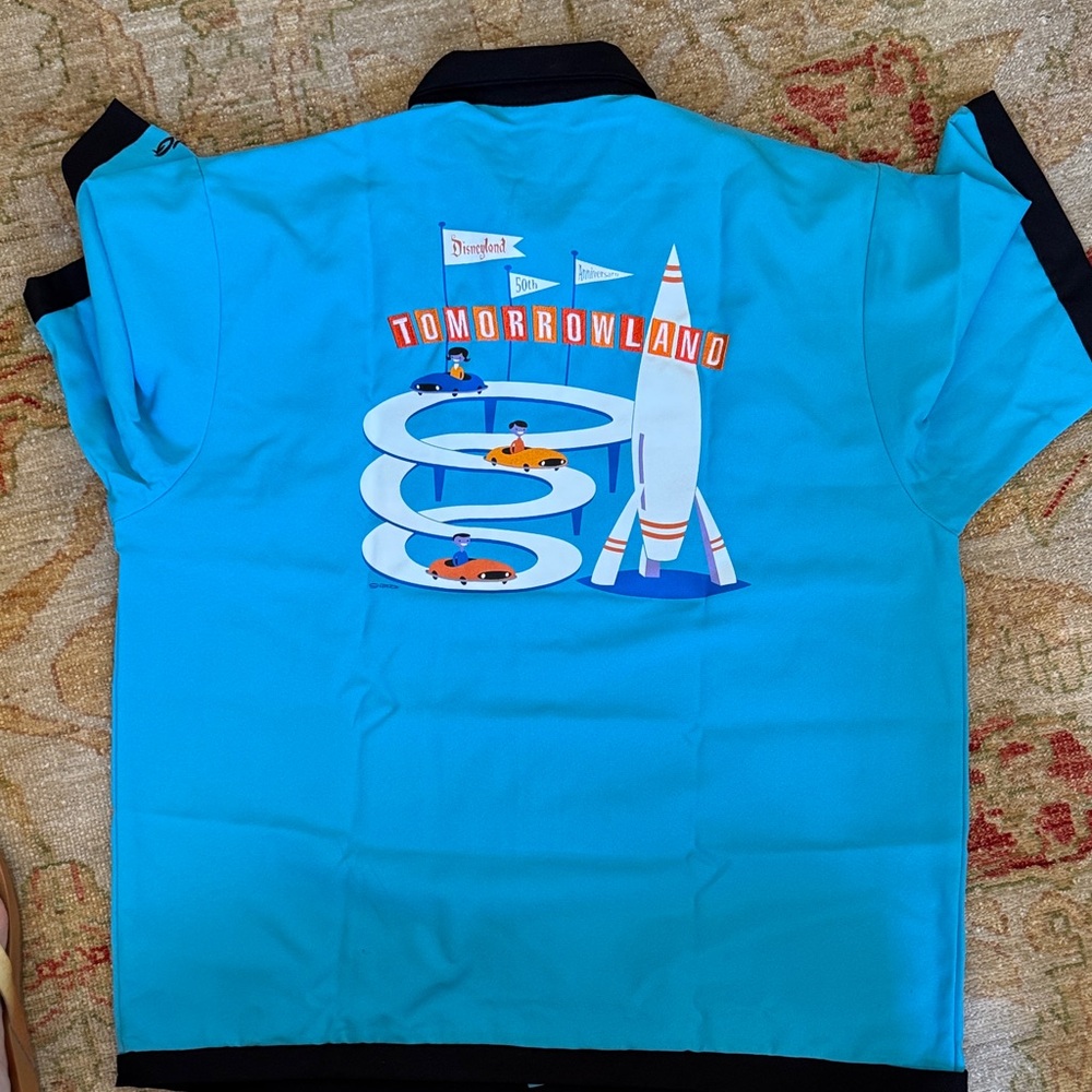 Disneyland /Shag Resort men’s button down shirt 50th anniversary limited edition - Picture 5 of 6